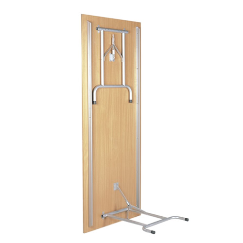 1.8M / 6ft Heavy Duty Beech Top Folding Leg Table Stacked 1.8M / 6ft Heavy Duty Beech Top Folding Leg Table Stacked