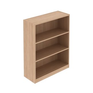 1000 mm 2 Shelf Elite Office Bookcase in Various Finishes