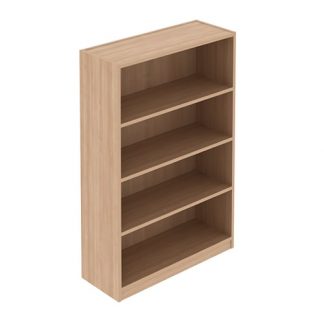 1200 mm 3 Shelf Elite Office Bookcase in Various Finishes