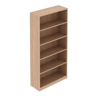 1800 mm 4 Shelf Elite Office Bookcase in Various Finishes