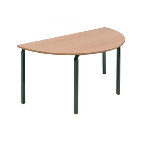 MCF Educational Semi Circular Stackable Crushed Bent Table Range MCF Educational Semi Circular Stackable Crushed Bent Table Range