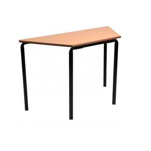 MCF Educational Trapezoidal Stackable Crushed Bent Table Range MCF Educational Trapezoidal Stackable Crushed Bent Table Range