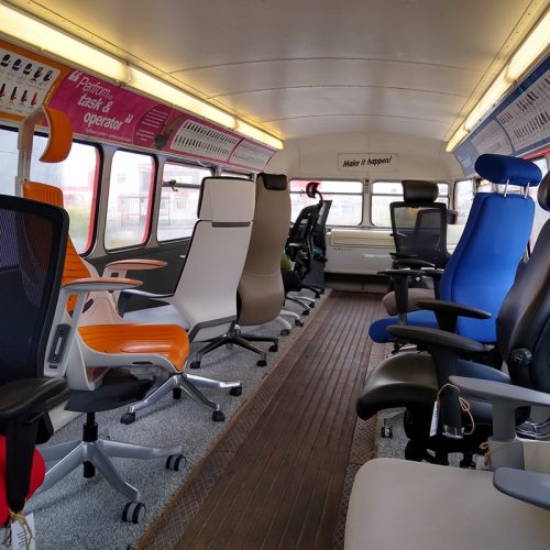 Office Seating In The Bus