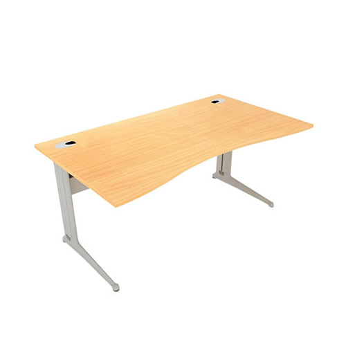 Kassini Double Wave Elite Office Desk Range Kassini Double Wave Elite Office Desk Range