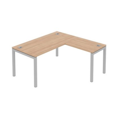 Right Hand L Shaped Elite Matrix Office Desk Managers Workstation In Various Sizes & Finishes