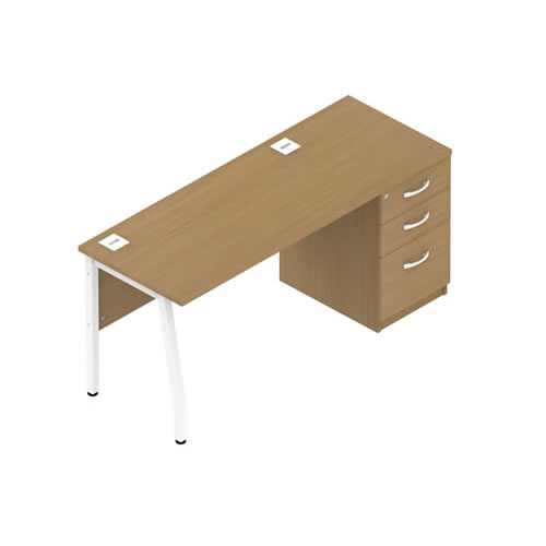 Narrow Rectangular Mercol Eclipse Office Desk Pedestal Range Narrow Rectangular Mercol Eclipse Office Desk Pedestal Range