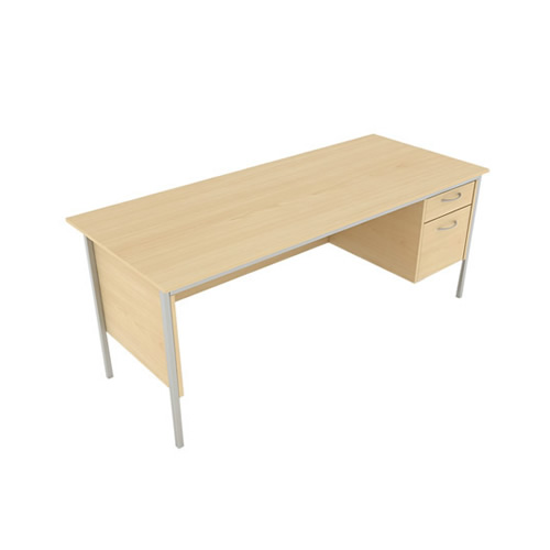 Oak 1 Drawer Pedestal 1 Filer Norton Office Desk Oak 1 Drawer Pedestal 1 Filer Norton Office Desk