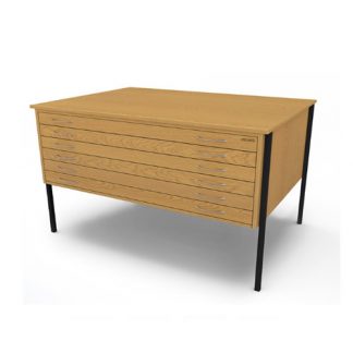 6 Drawer Oak Heath Orchard Plan Chest Table Range