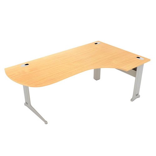 Radius Crescent Shaped Workstation Kassini Office Desk Radius Crescent Shaped Workstation Kassini Office Desk