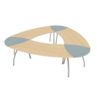Segue Elite Segment Panel Callisto Meeting Table in Various Finishes - 4830mm (12 Person)