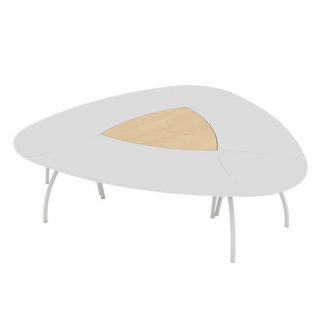 Segue Elite Segment Panel Callisto Meeting Table Infill in Various Finishes