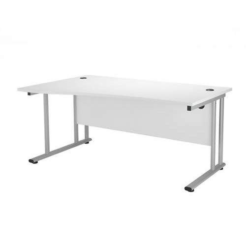 Right Hand Wave TC Office Desks In Various Sizes and Finishes Right Hand Wave TC Office Desks In Various Sizes and Finishes